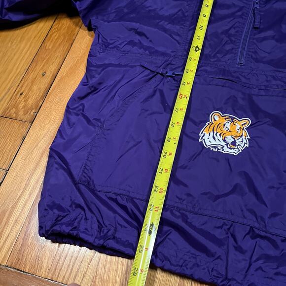 LSU Tigers Heisman Collection Reebok Anorak Hoodie Windbreaker Jacket Sz Large - Picture 6 of 8